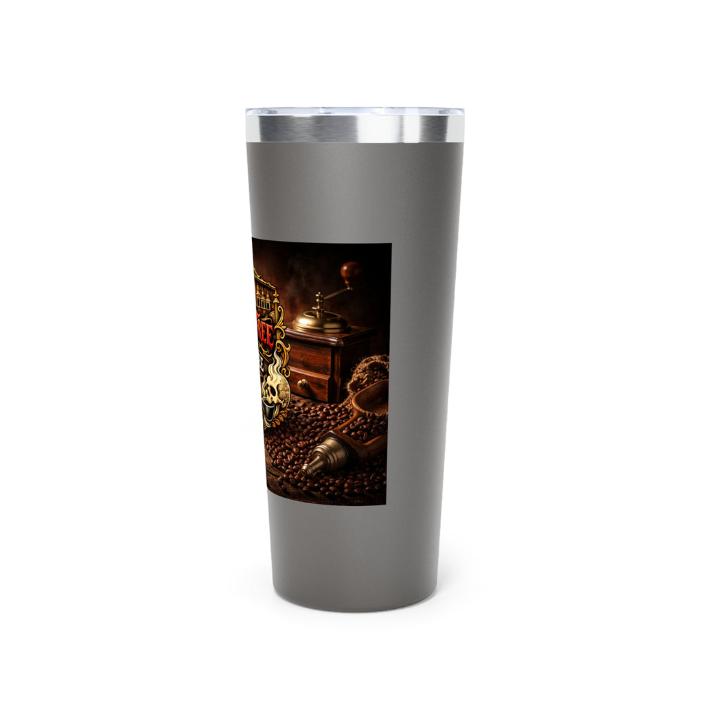 Live Free Coffee 22oz Vacuum Tumbler