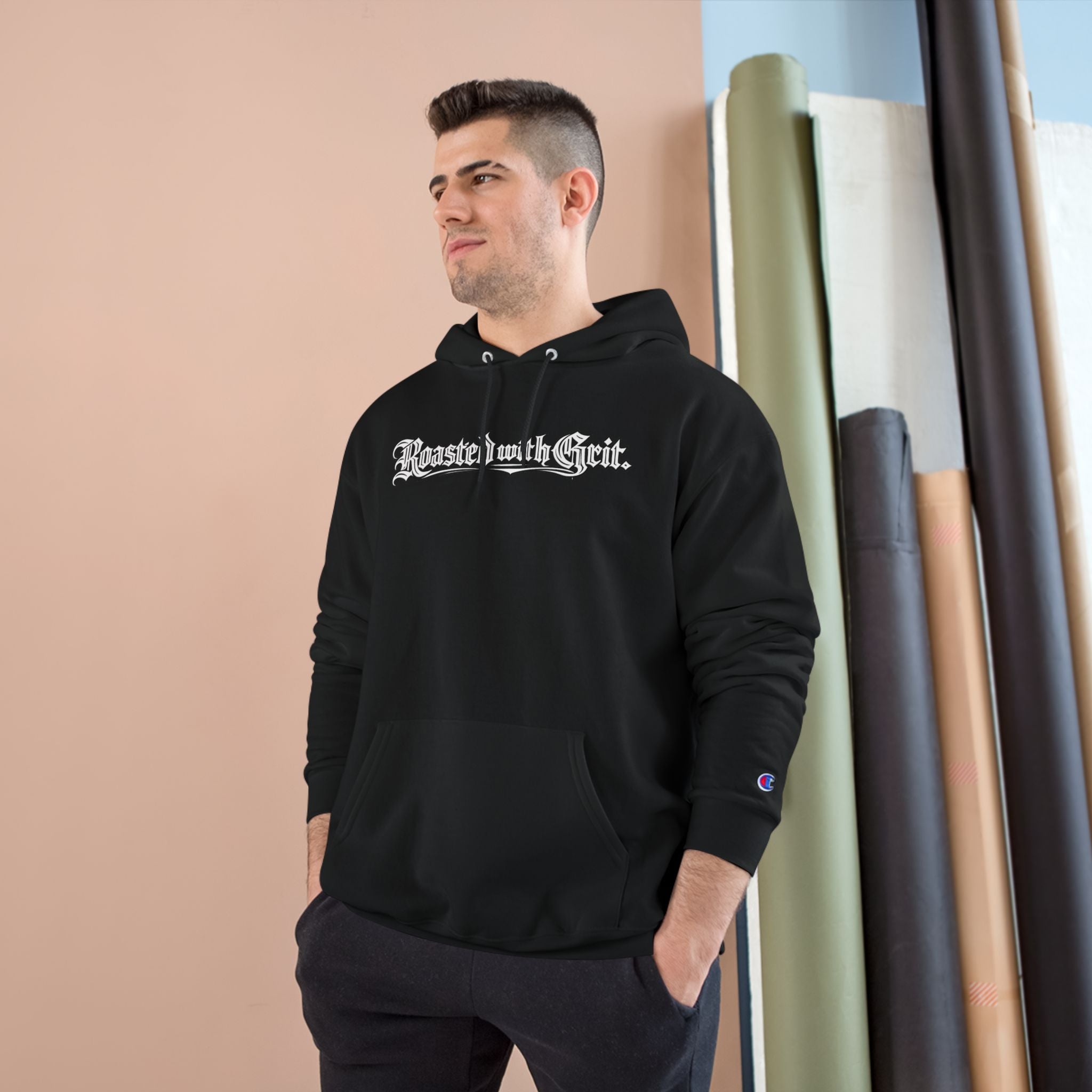 鬼フェード◎ Vintage Style Champion Hoodie 復刻 Champion Hoodie — 