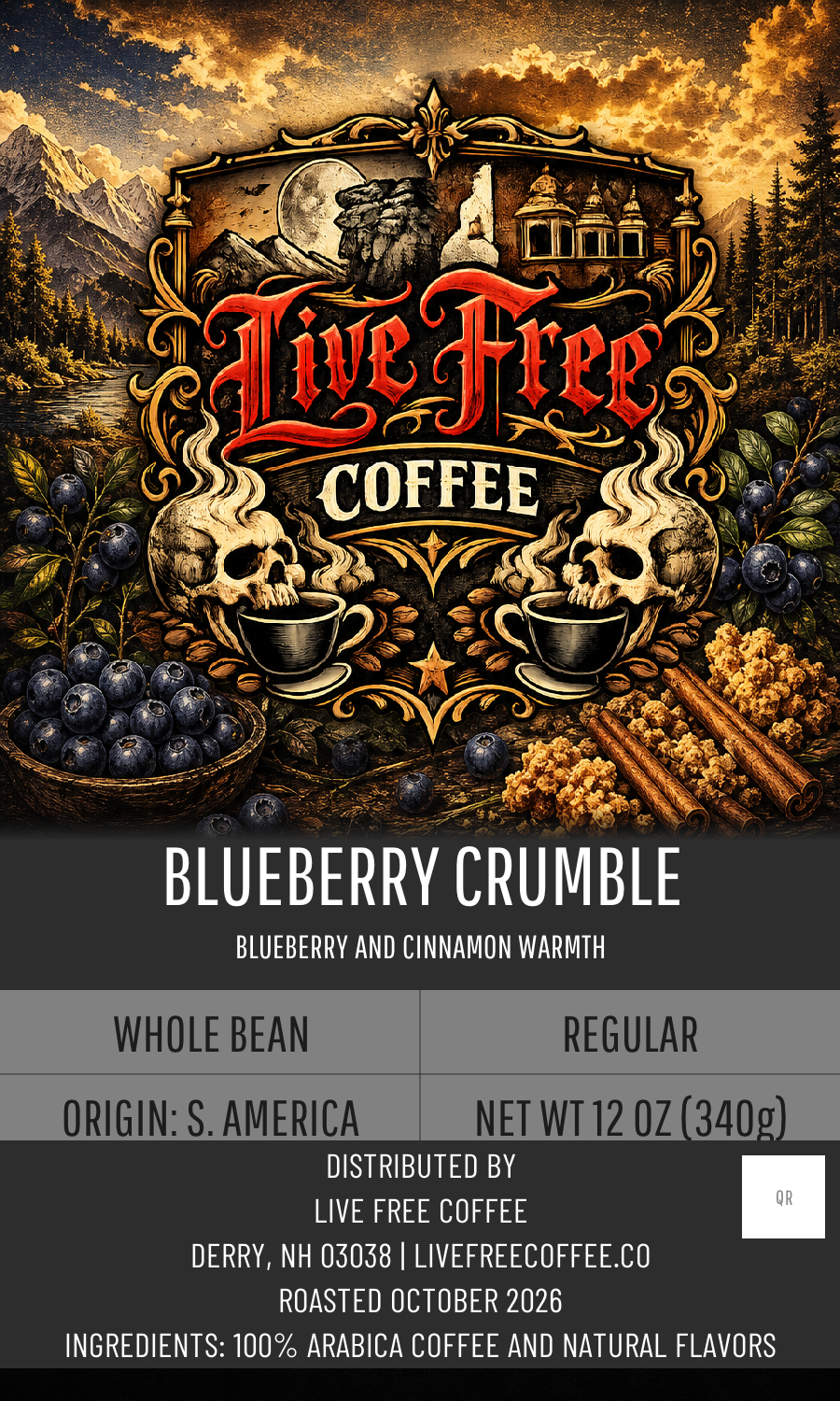 [partner-connect-label] Blueberry Crumble