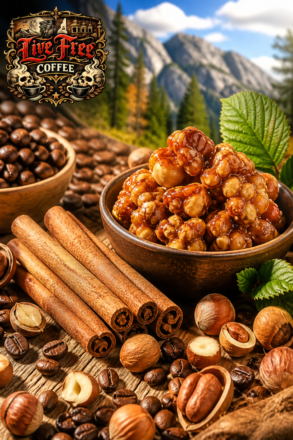 Cinnamon Hazelnut Praline